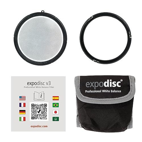 ExpoDisc v3 Professional White Balance Filter (77mm) - Easy White Balance 77mm