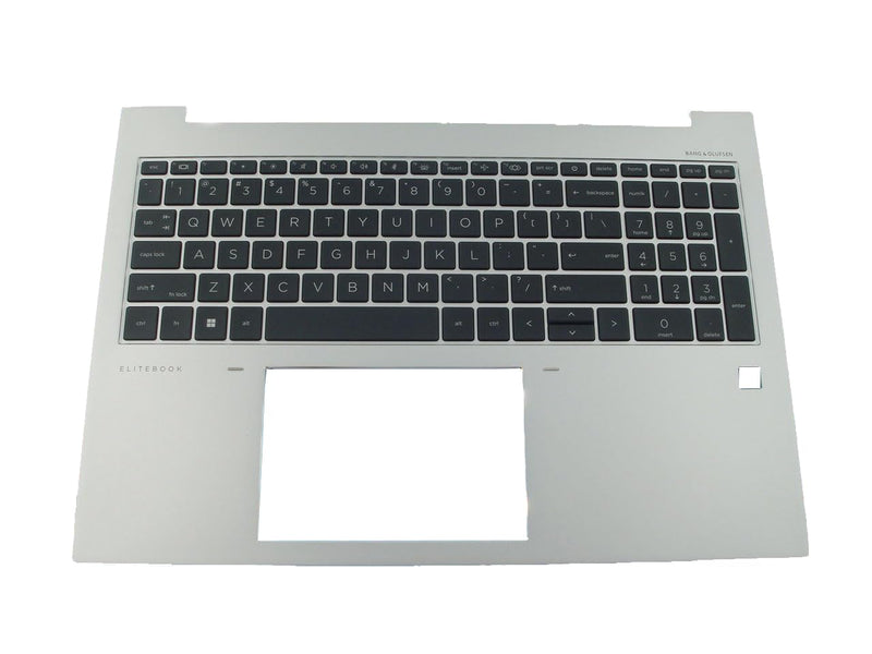 New Replacement for HP EliteBook 860 G9 865 G9 G10 EliteBook 1060 G9 Laptop Upper Case Palmrest Keyboard Assembly Part N08145-001 N13904-001 N13904-B31 Silver (Non-Backlit Keyboard) Non-Backlit Keyboard
