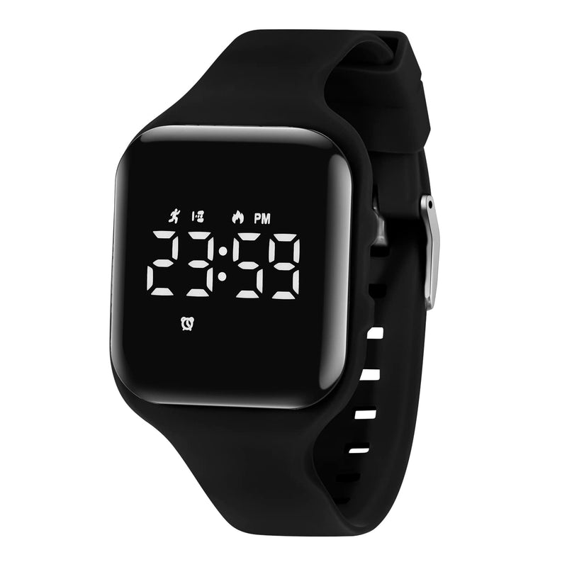 A ALPS Black Square Watch Plus Red Round Watch