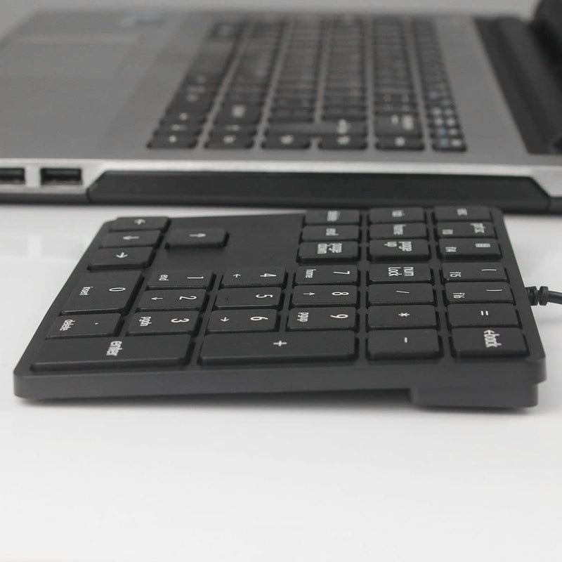 Numeric Keypad 34 Keys (30%) Mini Multifunctional Wired Numpad Portable Keypad Black Magicforce by Qisan