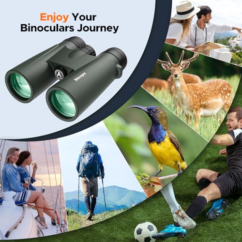 Adorrgon 15x45 High Powered Binoculars for Adults, Phone Adapter and Tripod