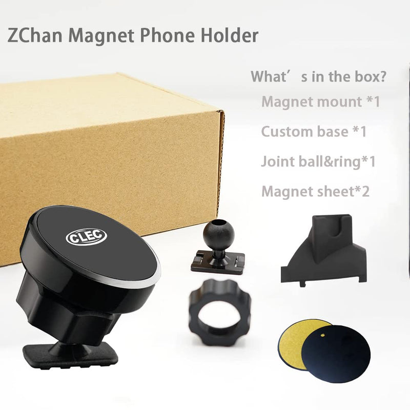 Car Phone Holder fit for BM-W X5,X6,Air Vent Phone Mount fit for X5 2014-2018,X6 2015-2019,Custom fit Magnetic Phone Holder Compatible for All Phones