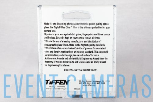 Tiffen 82mm Digital Ultra Clear Water White Protection Filter
