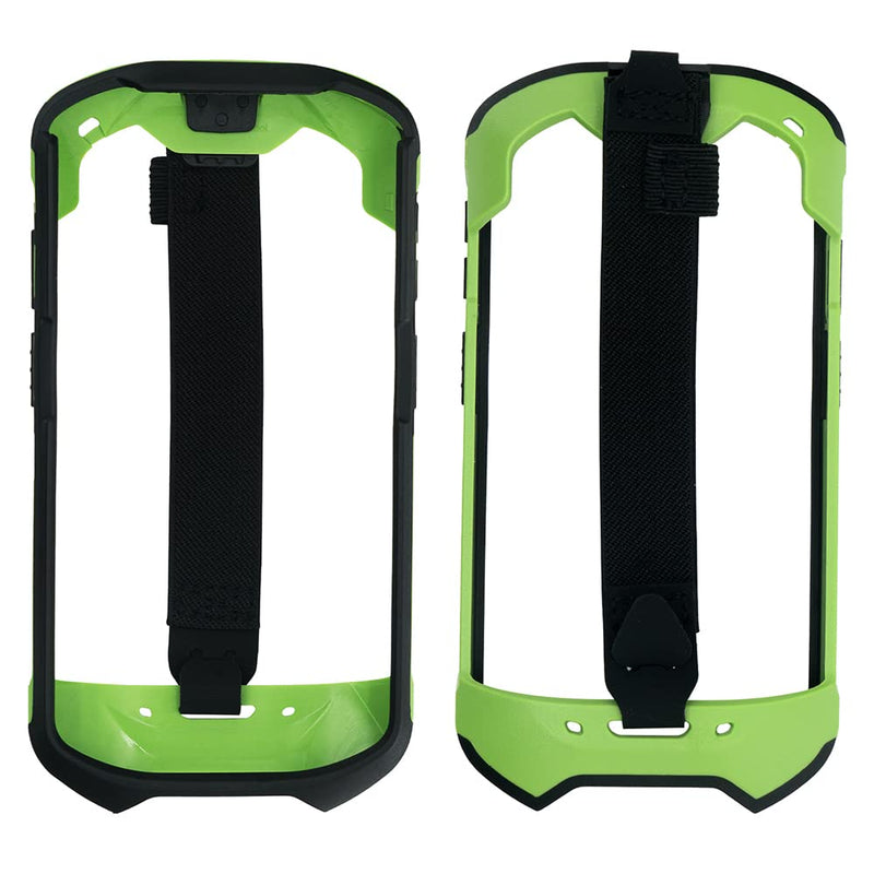 Protective Cover Bumper Case Rugged Boot with Hand Strap for Zebra TC51 TC510K TC52 TC56 TC57 (Green) Green