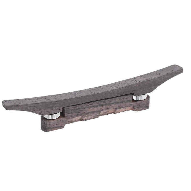 Mandolin Bridge, Adjustable Compensated Mandolin Strings Bridge Rosewood for Martin Acoustic Guitar Mandolin Bridge Mandolin Bridge Replacement