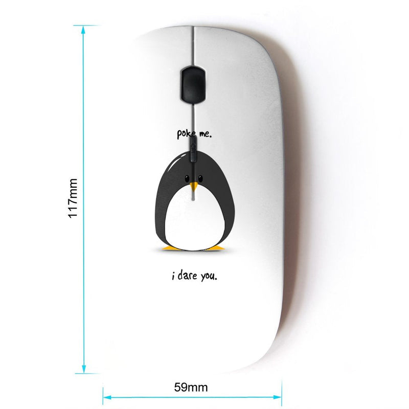 KOOLmouse [ Optical 2.4G Wireless Mouse ] [ Funny Poking Penguin ]