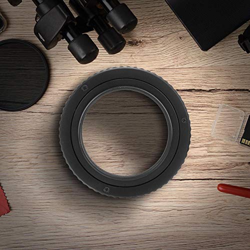 Adjustable Focusing Helicoid Adapter, M42 to M42 Focusing Helicoid Lens Mount Adapter Macro Tube Accessory (17mm-31mm)