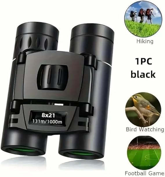 200x25 Binoculars Suitable, Suitable for Adults and Children, for Bird Watching, Hiking, and Concert Tours, with Phone Clip and Stand 200x25