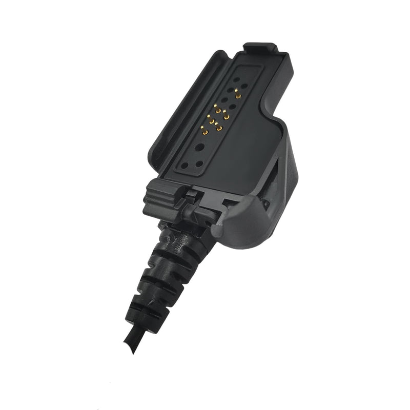 Hand Shouler Mic with 3.5mm Police Handmic Lapel Microphone Radio Remoter Speaker for Motorola xts 5000 5000r 2500 2500i 2250 1500 3000 3500 4250 ht1000 cts stx xds xps Series (Black) Black