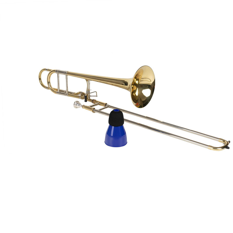 TIPPER Trombone Mute Lightweight Trombone Straight Mute (Blue) Blue