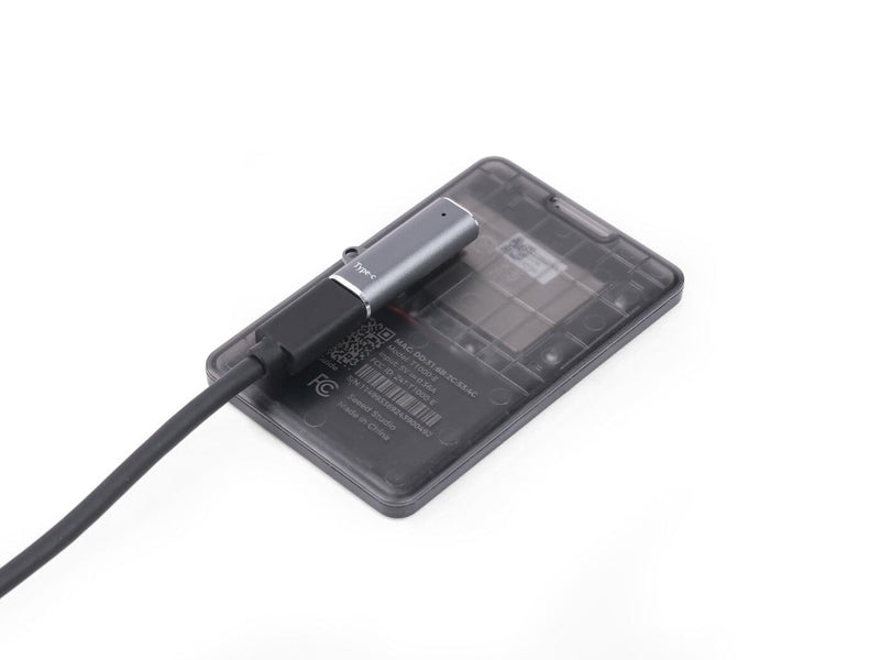 SenseCAP Tracker T1000-E Magnetic Charging Data Adapter, 7.62mm 4-Pin Pogo Pin to Type-C Connector