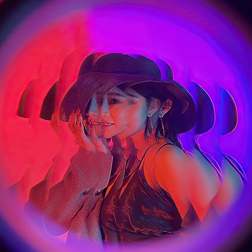 Fractal Photography Linear Filters 67mm Camera Lens Effect Filters, Camera Accessories with Fractal Refraction and Variable Number of Subjects Striped Fractal Filter