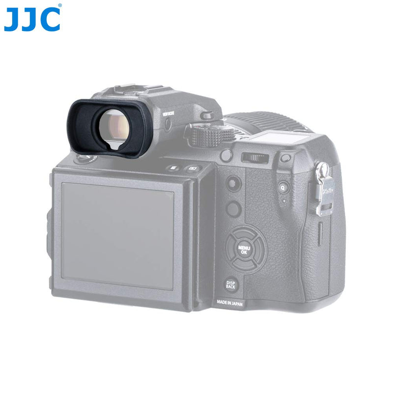 JJC EF-XTL Soft Silicone Eye cup Eyepiece for Fuji XT1 XT2 XT3 XT4 GFX-50S GFX100 X-H1, XT4 Eyecup, XT3 Eyecup, GFX 100, EC-XT L, Compatible with Fujfilm X-T1 X-T2 X-T3 X-T4 GFX-50S GFX100 X-H1 Eyecup for Fuji XT1 XT2 XT3 XH1 FX-50S