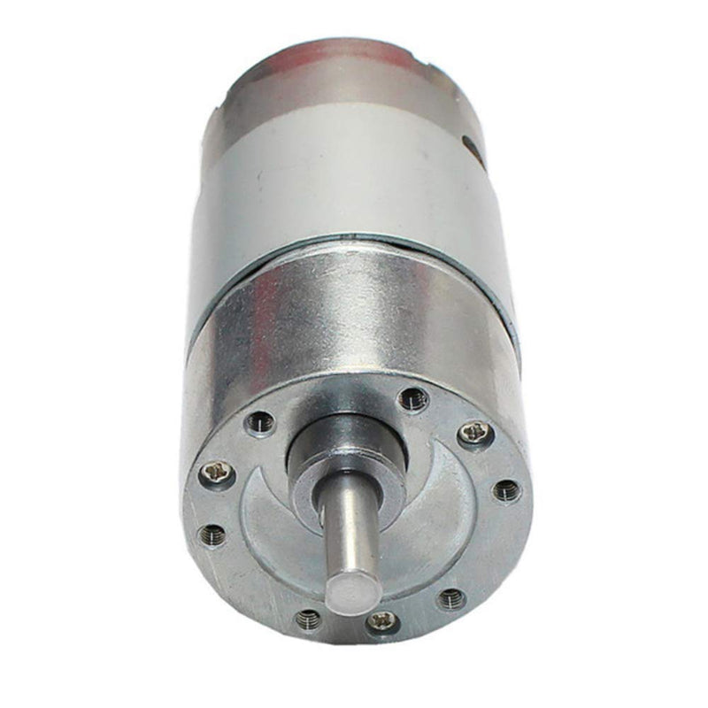 DollaTek DC 12V 480 RPM Geared Motor High Torque 37GB-550 Gear Reducer Motor