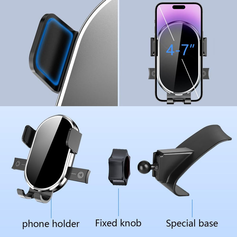 Car Phone Holder for Porsche Taycan 2020 2021 2022 2023 2024 2025 2026 Auto Accessories Navigation Screen Bracket Interior Decoration Dashboard Cell Mobile Phone Mount Holders case Accessory