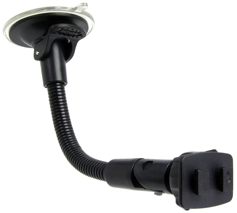 ARKON Windshield and Dash Car Phone Holder Mount & Replacement Upgrade or Additional Windshield Suction Mounting Pedestal with Flexible Gooseneck Dual T Pattern Compatible