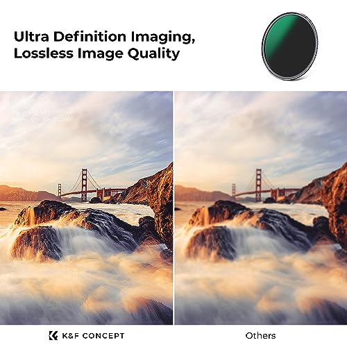 K&F CONCEPT 67mm ND8 ND64 ND1000 ND Lens Filters Kit