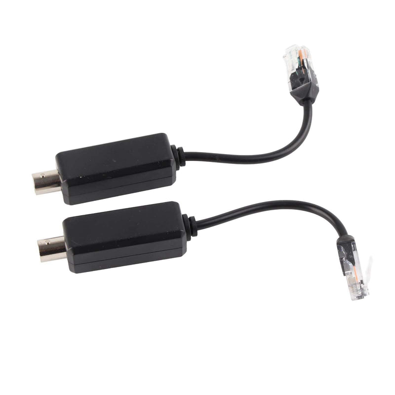 [AUSTRALIA] - Coassiale Digitale, 10 / 100Mbps 1CH Ricevitore del Trasmettitore Coassiale di IP Passiva per Telecamera NVR IP (1Pair) 