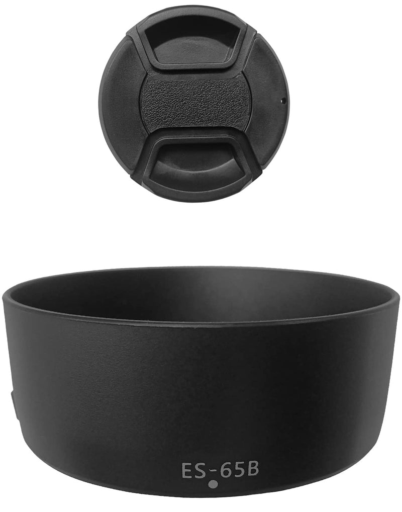 [AUSTRALIA] - ES-65B Compatible 43mm Lens Cap Cover for Canon RF 50mm f/1.8 STM Lens, Black 