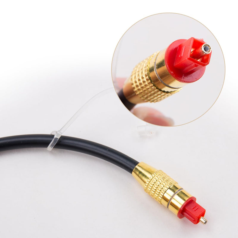 [AUSTRALIA] - ZORZA 1Pcs Plug-and-Play USB to Optical Audio Adapter Cable Unidirectional USB A Male to SPDIF Port Converter Cord for Laptops Desktops Speakers High-Speed PC Sound Card 1.5m/4.92ft 