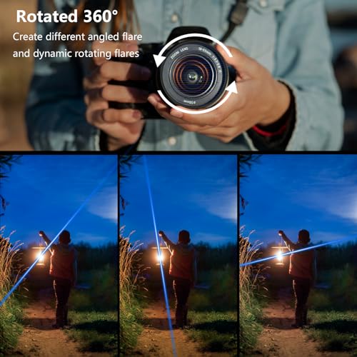 67mm Variable Blue Streak Filter, Special Effects Lens Filter 67mm