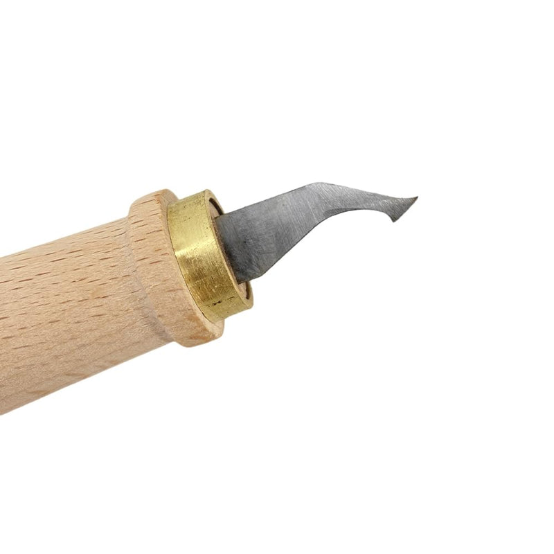 Yinfente 1set Brass Purfling Tools Inlay Inlaid Groove Carver Knife Luthier Tools for Making Violin Viola