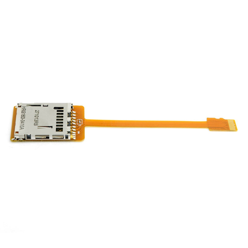 CY 10cm Soft Flat Micro SD TF Memory Card Kit Male to SD Female Extending FPC Cable