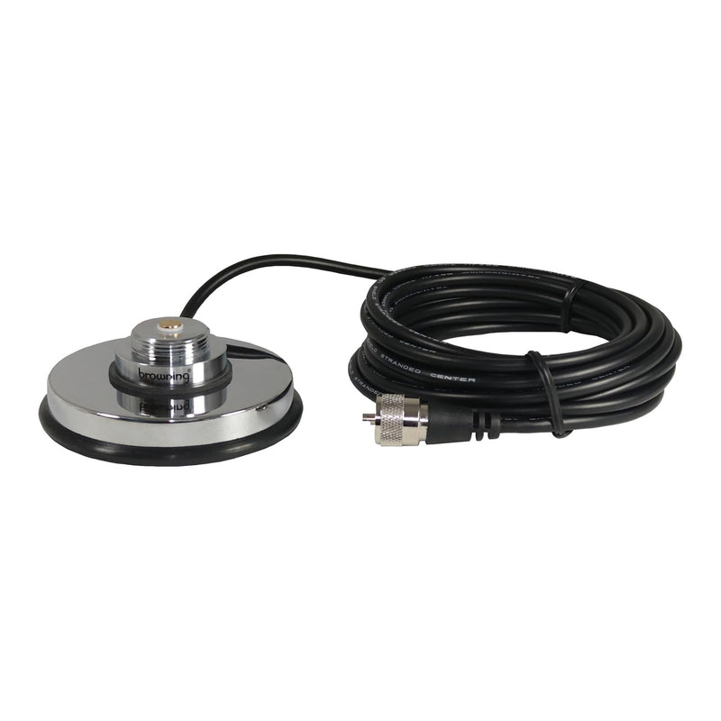 Browning BR-1030-UHF 3-5/8" Magnet NMO Mounting with Rubber Boot Standard Packaging