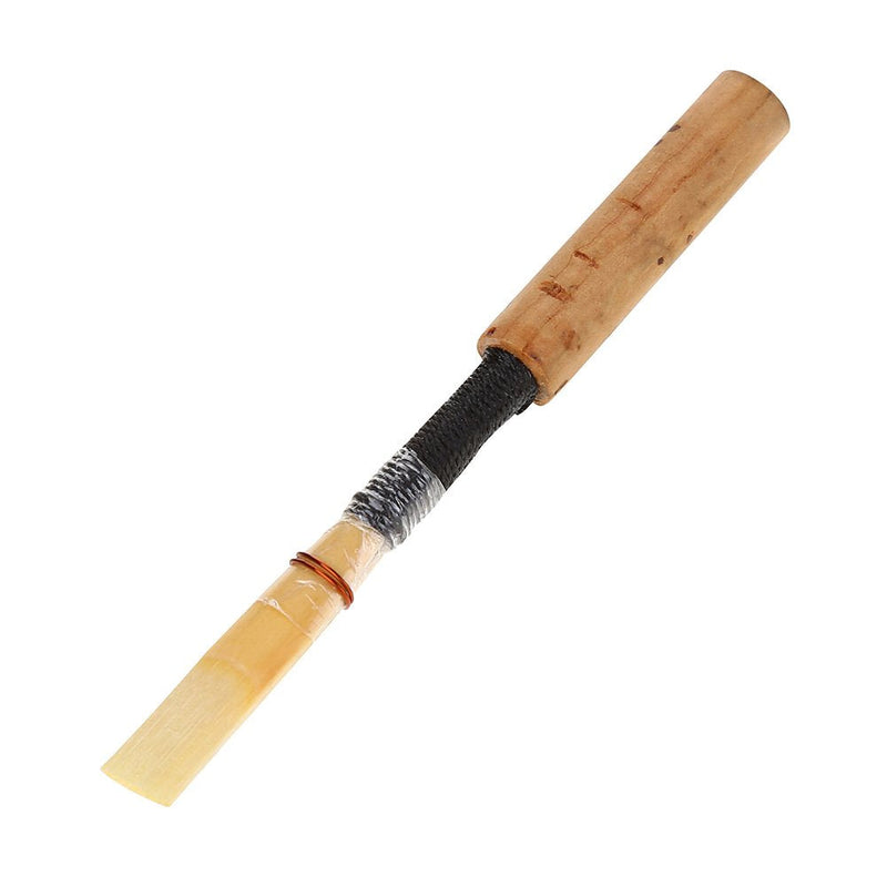 Oboe Reeds Cork Reed,Strength Medium Soft Hand made Oboe Reed with Plastic Case/Tube for Beginners Oboe Accessories (5Pc)