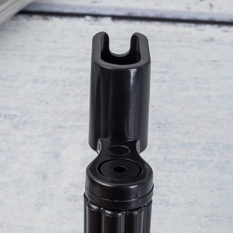 [AUSTRALIA] - 2 Pieces Guitar String Winder Guitar Peg Winder Guitar Bridge Pin Remover Guitar Peg Puller Guitar Repair Tool Guitar Strings Extractor Guitar Maintenance Tool, Black 