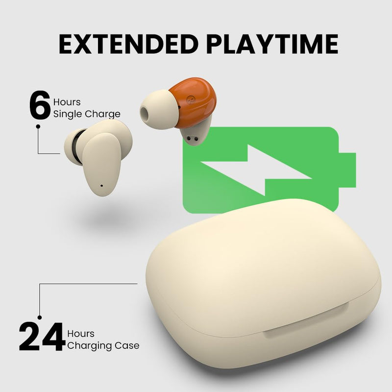 Avantree SoundJet R1& Clan N1 Bundle - Airplane Bluetooth 5.3 Adapter - Active Noise-Canceling Wireless Earbuds for Music, Calls While Commuting with Hybrid ANC, Transparency Mode