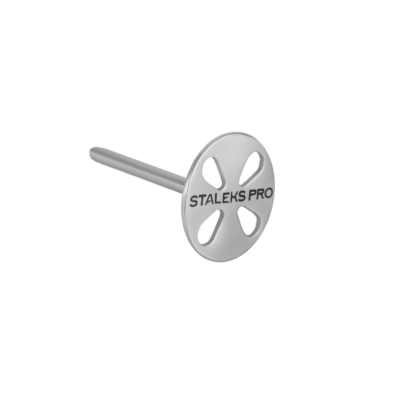 [AUSTRALIA] - STALEKS PRO Pododisc Basis L 25mm with 5 Refills 180 Grit Stainless Steel Long Shank 