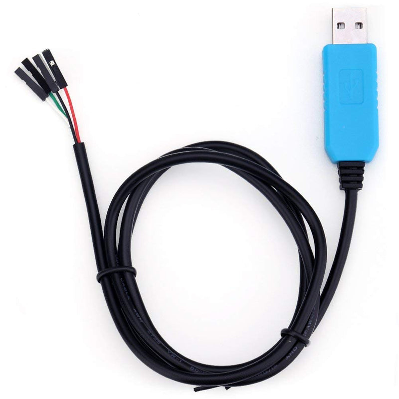 EVISWIY PL2303TA USB to TTL Serial Cable Debug Console Cable for Raspberry Pi 3 Pack USB TTL Cable