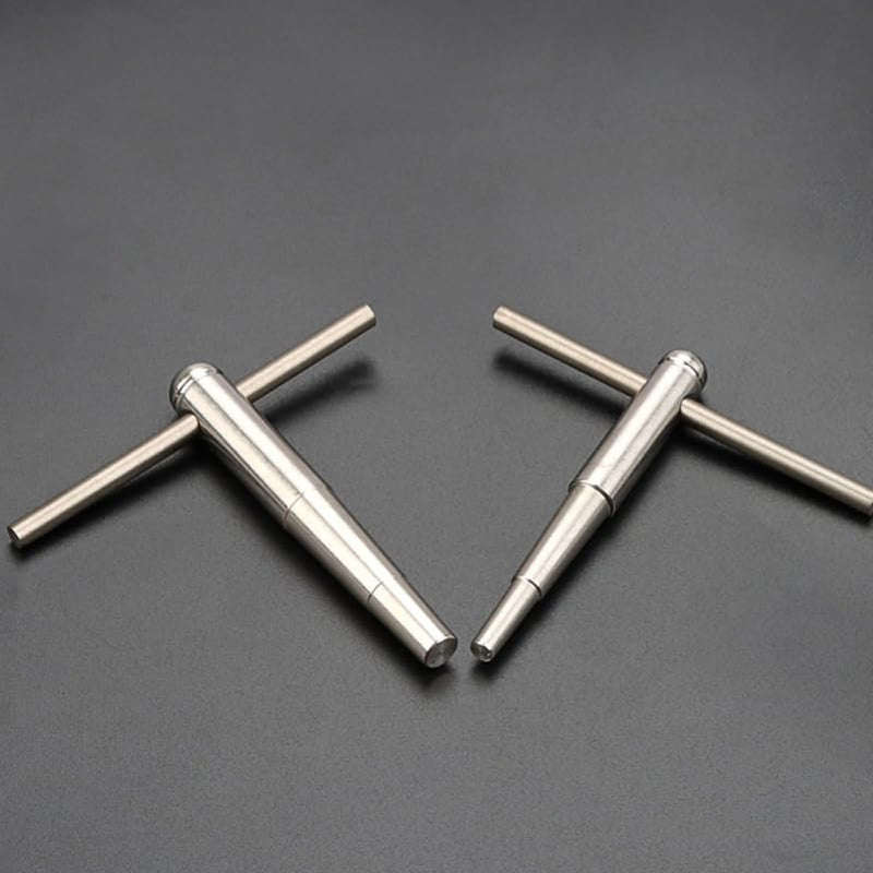 Professional Trombone Trumpet Repair Tool Set with Wooden Handle - Includes Two Sizes for Accurate Dent Repair, Essential Trumpet Accessories