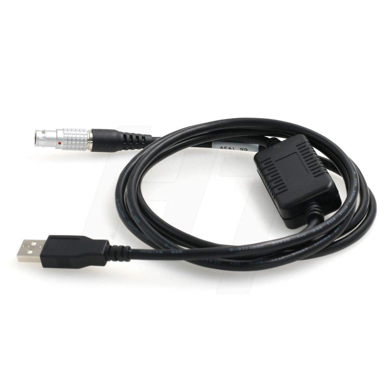 GEV218 USB Data Cable to 8 Pin for Leica Total Station TS30 TM30 GS15 CS10 to PC Computer (USB)
