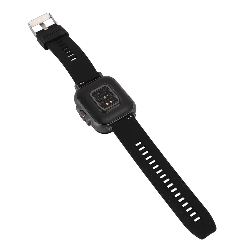 Dpofirs Smart Watch with Earbuds, Reloj Con Audifonos Incluidos Adentro, 2.01 Inch Screen Silicone Band Smartwatch Headset Fitness Watch for iOS for Android Black