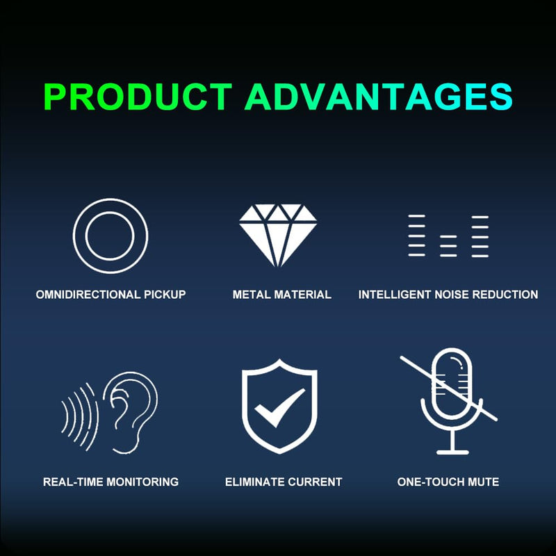 G-MARK MK6 RGB USB Condenser Microphone, Gaming Microphone for Podcasts, Streaming, Broadcasting, Condenser Mic with Cardioid, Omnidirectional, Compatible with PS4/5/PC