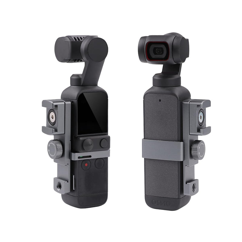 Expansion Rotate Cold Shoe Adapter for DJI Osmo Pocket 2 Handle Accessories Rotatable Cold Shoe,Extended Mount Bracket Strap Attached to Tripod DJI Osmo Pocket 2 Accessories