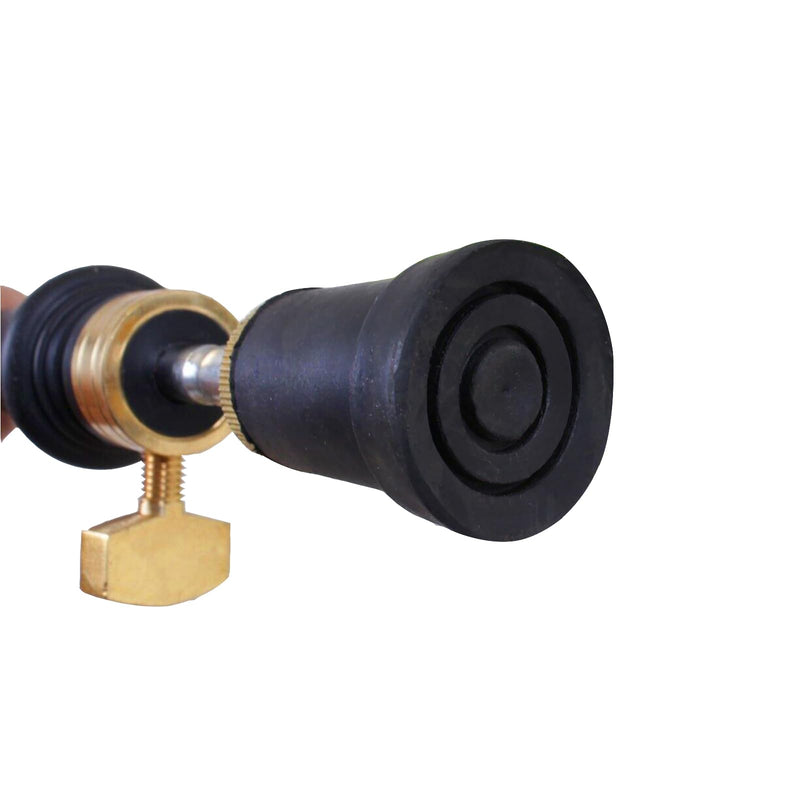 [AUSTRALIA] - 3/4 4/4 Double Bass End Pin Ebony Rubber Durable Skid bass parts Non-slip Bottom,1PCS 