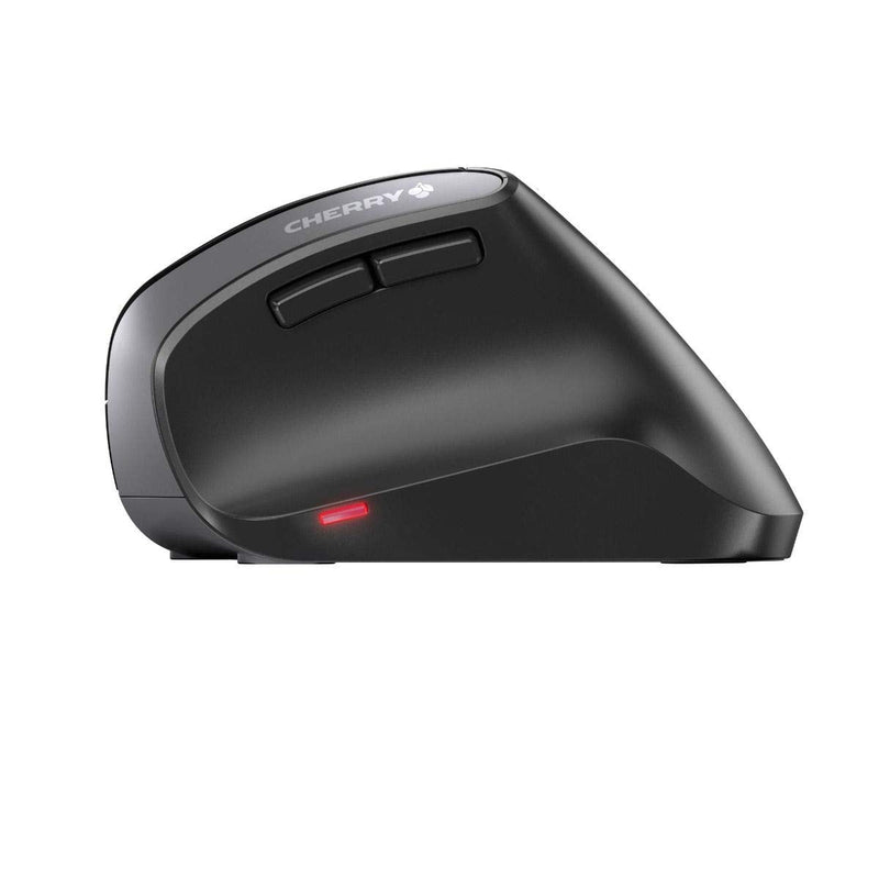 CHERRY MW4500 Wireless Vertical Ergonomic Optical Mouse, up to 1200 DPI, 6 Buttons and Scroll Wheel For Laptop, PC, Desktop or Mac. Right Handed.