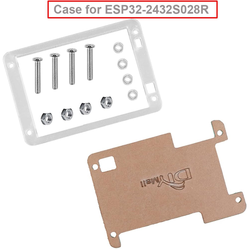 2.8" ESP32-2432S028R ESP32 Display Resistive Touchscreen 240x320 TFT LCD Module ESP 32 Development Board + Acrylic Case for Arduino IDE