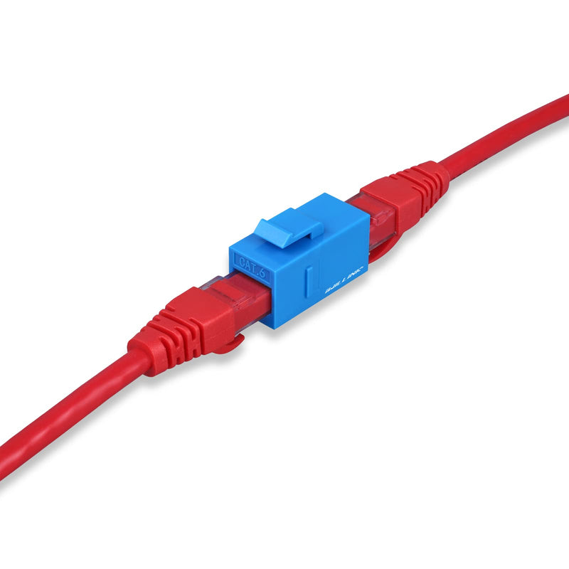 Iwillink (25 Pack) RJ45 Cat6 Shielded Coupler and 25-Pack RJ45 Cat6 Keystone Coupler