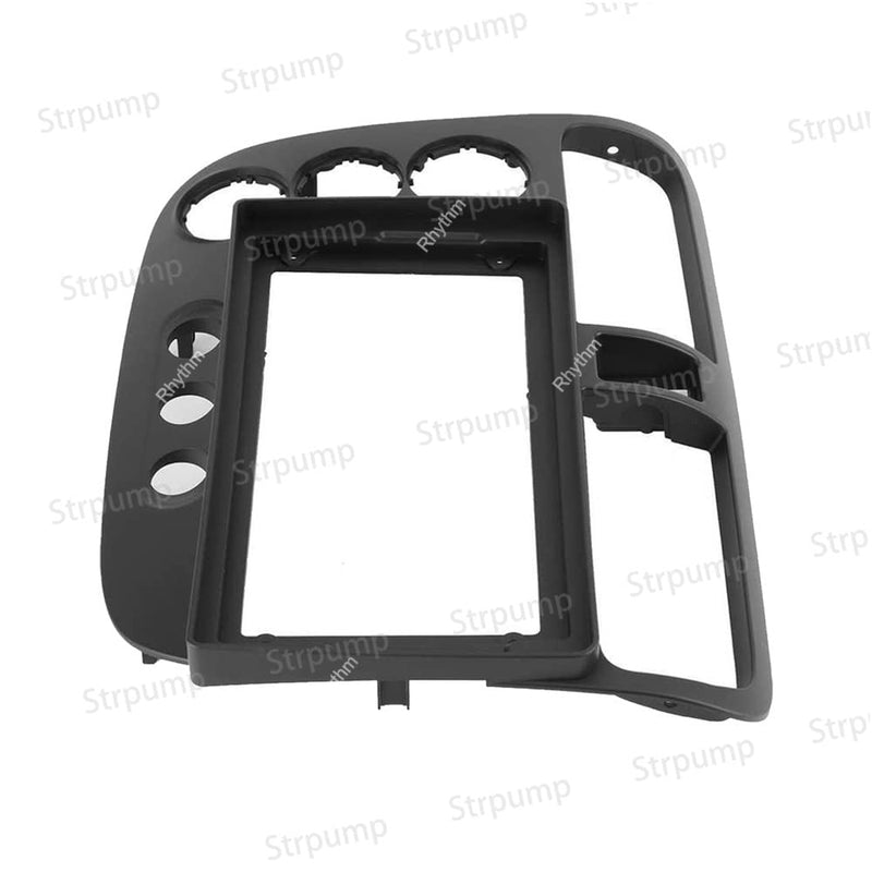 9'' Car Radio Stereo Dash Frame Fascia Bezel Panel Compatible for Honda Civic 2001 02 03 04 05 Mount Kit LHD LHD Frame