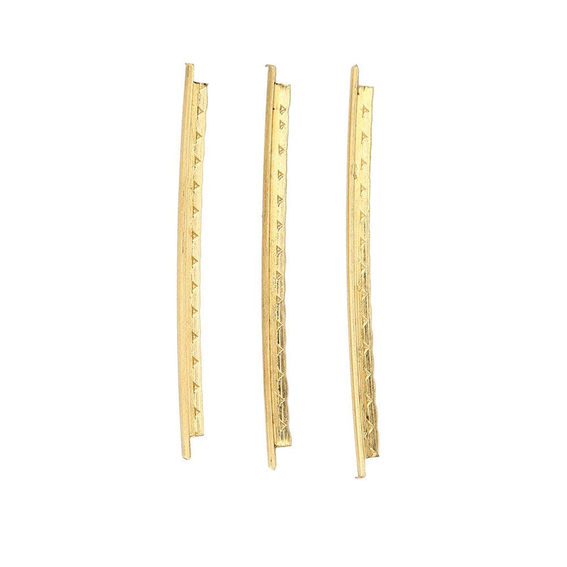 20Pcs Guitar Frets 2.0mm Brass Frets Wire for Folk Acoustic Electric Guitar Fret Wire Replacement