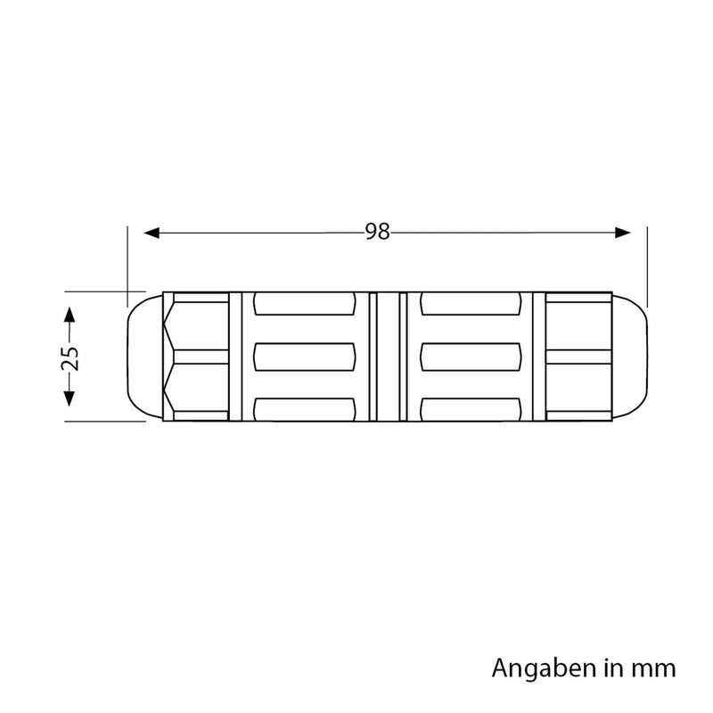 ledscom.de Pack of 2 Cable Connectors for Outdoor Use, IP68, Sleeve for 5-12 mm Cable Diameter 2 Stück (1er Pack)