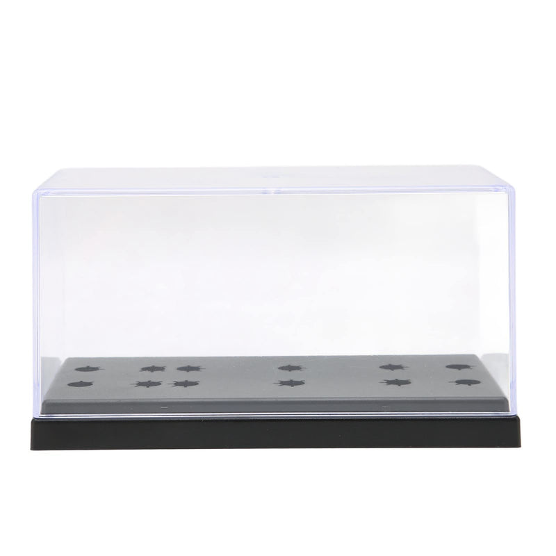 Phonograph Headshell Storage Display Box, Acouto Nobso D Headshell Cartridge Keeper Phono Shell Case Turntable Holder Player Headshell Keeper Home Music Acrylic Phonograph Shell Case Phono Case