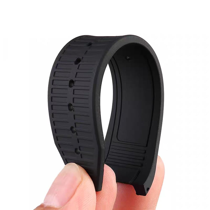 26mm Rubber Silicone Watch Band Strap Compatible with Ferragamo F80 Sports Series watch