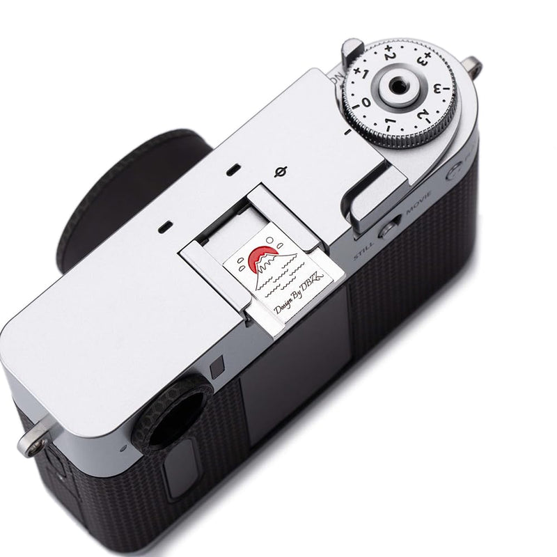 Camera Hot Shoe Cover/Shutter Button, Soft Release Button,Suitable for FUJIFILM XT5 XT4 XT3 XT30 XT20 X100V X100F XT100 X-E3 X-PRO2 X-PRO3 (Mountains and sea-Hot Shoe Cover) Mountains and sea-Hot Shoe Cover