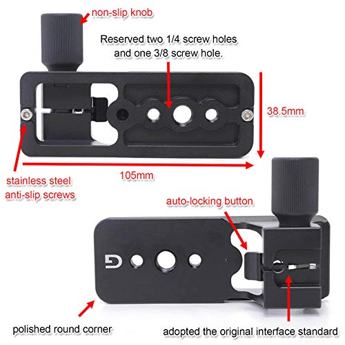 Lens Collar Stand Replacement Foot Tripod Mount Ring Base Compatible with Sony FE 200-600mm f/5.6-6.3 G OSS Lens SEL200600G, Lens Support Holder with Arca-Swiss Fit Quick Release Plate Dovetail Groove