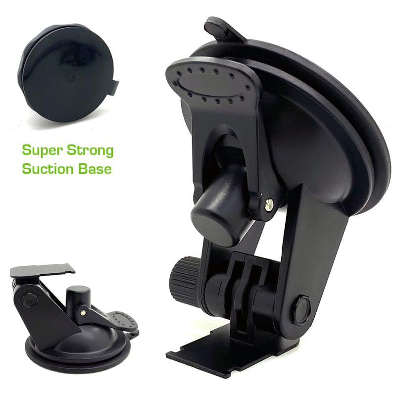 Enhanced Strong Windshield Suction Cup Mount for Escort MAX MAX2 2 or Version 1 Max360 Radar Detector w/Slide in Metal Plate Connection (Not Compatible with Other Models)